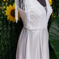 бюджетна сватбена булчинска рокля, снимка 3 - Сватбени рокли - 37960055