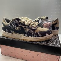 Nike SB Dunk Low Travis Scott (Special Box) Мъжки/Дамски Кецове, снимка 1 - Кецове - 36875052