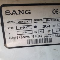 Продавам пералня Sang WS 600 SТ на части, снимка 13 - Перални - 29734706