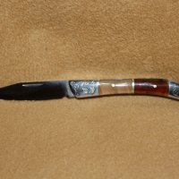 ловджииски сгъваем нож, снимка 1 - Ножове - 42642963