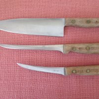 Vintage USA CHICAGO CUTLERY-проф.нож -3бр. ,Качествени ножове, снимка 2 - Прибори за хранене, готвене и сервиране - 42923475