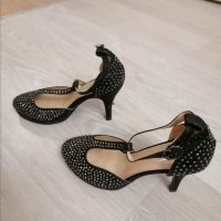  обувки, снимка 2 - Дамски обувки на ток - 38411785