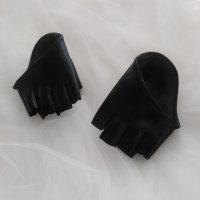 Дамски кожени ръкавици без пръсти 23770, снимка 4 - Ръкавици - 37502136