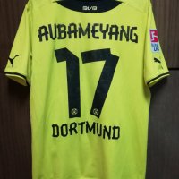 Borussia Dortmund Pierre-Emerick Aubameyang Puma оригинална тениска фланелка Борусия Дортмунд S, снимка 1 - Тениски - 39842009