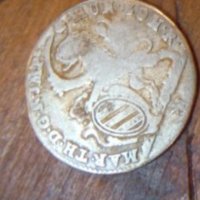 Един Австрийски ескалин 1752 сребро , снимка 2 - Нумизматика и бонистика - 39402341