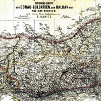 Продавам реплика на първата карта на България от Феликс Каниц, снимка 2 - Колекции - 38839566