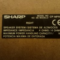 Sharp CP-MP333 тонколонки , снимка 2 - Тонколони - 20096614