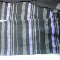 нов чорапогащник лилаво, сиво и черно/Лка, снимка 2 - Дамски чорапи - 37636088
