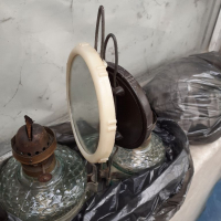 Две газови лампи със стъкла, снимка 3 - Декорация за дома - 36378791