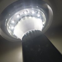 Лампа LED настолна от Luxartec, 20 см, с батерии, снимка 3 - Настолни лампи - 39598197