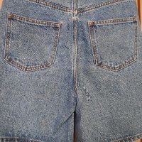 Нови дънки къси размер XS #34 CROPP, снимка 5 - Къси панталони и бермуди - 37319088