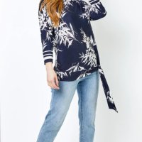 Спортно-елегантна блуза, снимка 2 - Блузи с дълъг ръкав и пуловери - 42384107