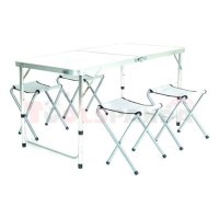 Сгъваема къмпинг маса с 4ри стола, снимка 3 - Къмпинг мебели - 42214153