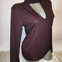 Елегантна блуза H&M р-р М , снимка 7 - Блузи с дълъг ръкав и пуловери - 44148413