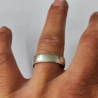 Сребърна халка пръстен 925, снимка 3 - Пръстени - 42904046