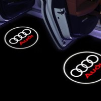 Ауди/Audi LED/ЛЕД лого проектор за врата, снимка 3 - Аксесоари и консумативи - 31700701