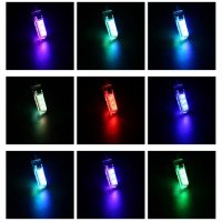 RGB Led Габаритни Крушки Т10, снимка 4 - Аксесоари и консумативи - 24481276