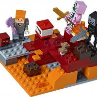 Употребявано Lego Minecraft - Битка в Ада (21139), снимка 2 - Конструктори - 40006013