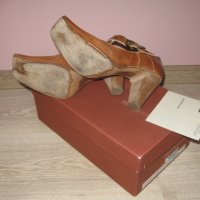 Tentazione дамски обувки естествена кожа 38 номер, снимка 6 - Дамски обувки на ток - 40142219