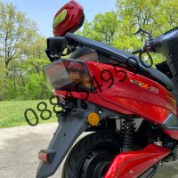 Електрически скутер EGV D3 RS LINE OPAI – 3000W червен, снимка 5 - Мотоциклети и мототехника - 36653184
