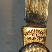  Джобно ножче Solingen , снимка 4 - Ножове - 37780935
