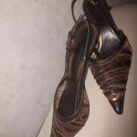 Летни елегантни сандали 38 номер, снимка 3 - Дамски елегантни обувки - 40791586