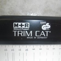 Немска Нова Гилотина/Резачка За Хартия-32см/А4-8л-Алуминиева-M+R Trim Cat Paper Trimmer-Made Germany, снимка 7 - Други инструменти - 40235744