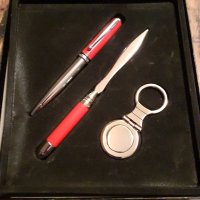 нож за писма, химикалка и ключодържател Сапи Италия, снимка 1 - Други - 17343097