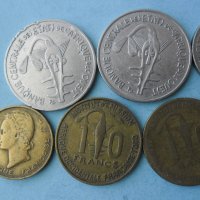 Лот монети Западна африка, снимка 5 - Нумизматика и бонистика - 40594645