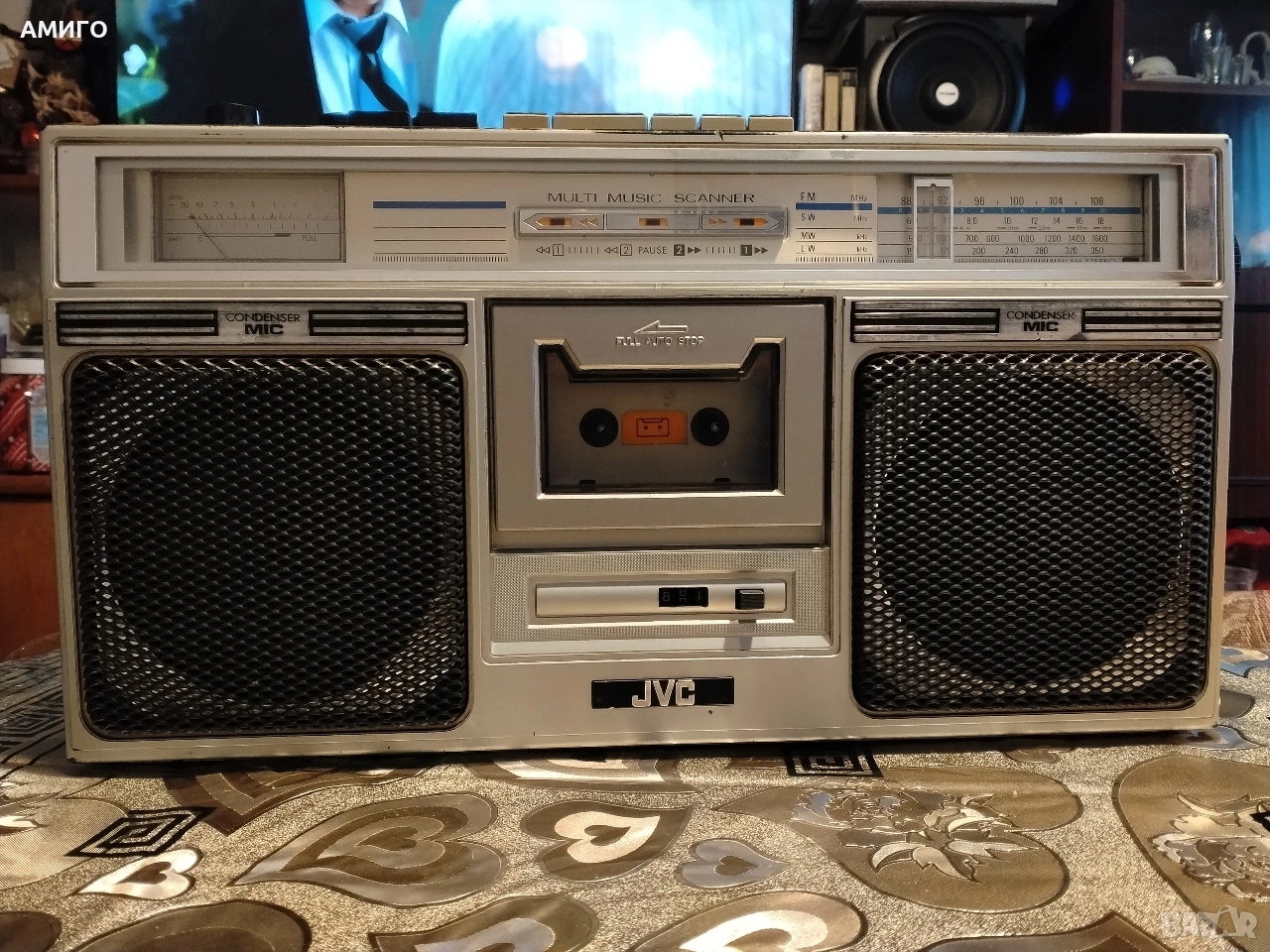 Продавам радио касетофон. JVC RC–646L, снимка 1