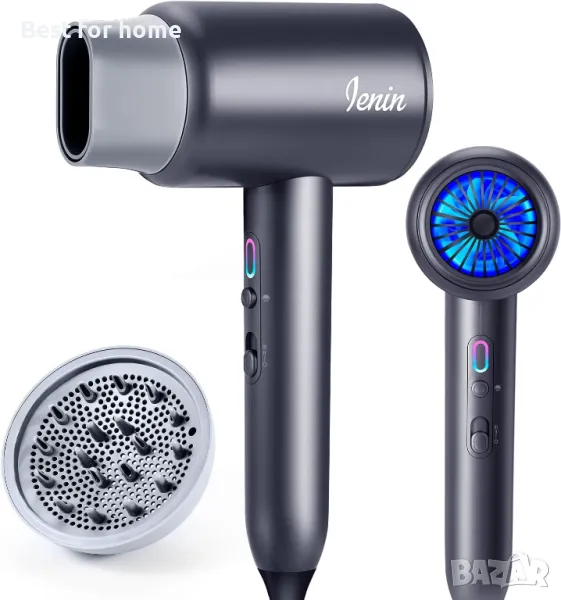 Професионален сешоар STL-8108PRO с дифузер и концентратор, снимка 1