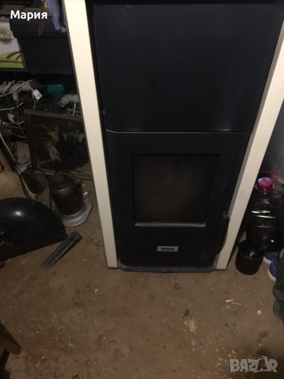 камина на пелети 23кв с водна риза Burnit, снимка 1