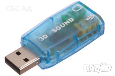 Външна звукова карта USB към Аудио, снимка 1