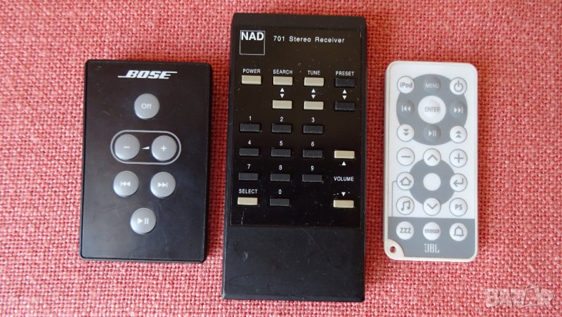 BOSE,NAD,JBL -дистанционни, снимка 1