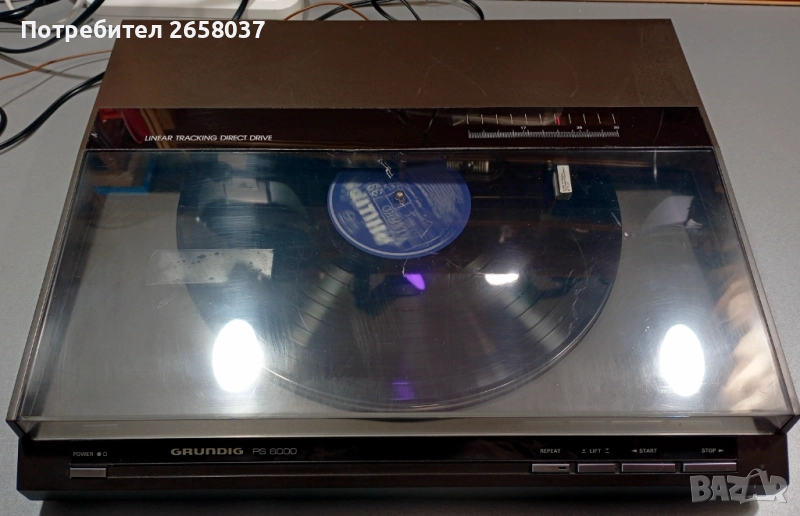Продавам грамофон Grundig PS-6000 (аналог на Technics SL-QL5), снимка 1