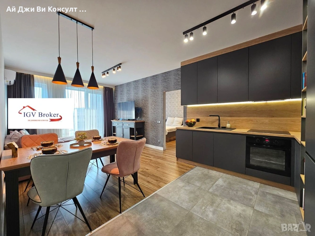 Тристаен апартамент в жк Кръстова вада, снимка 1