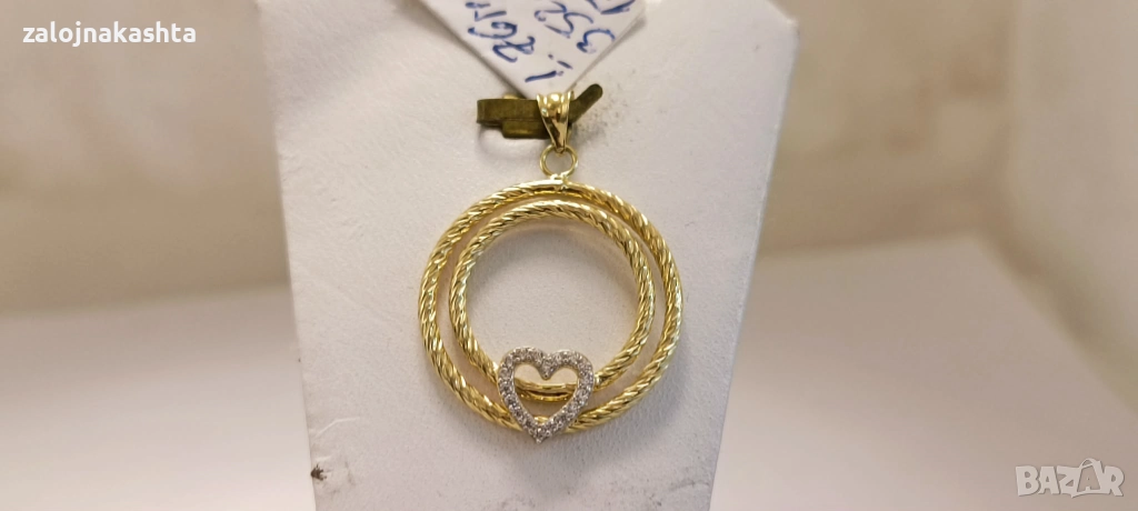 Нова-Златна висулка-1,76гр/14кр, снимка 1