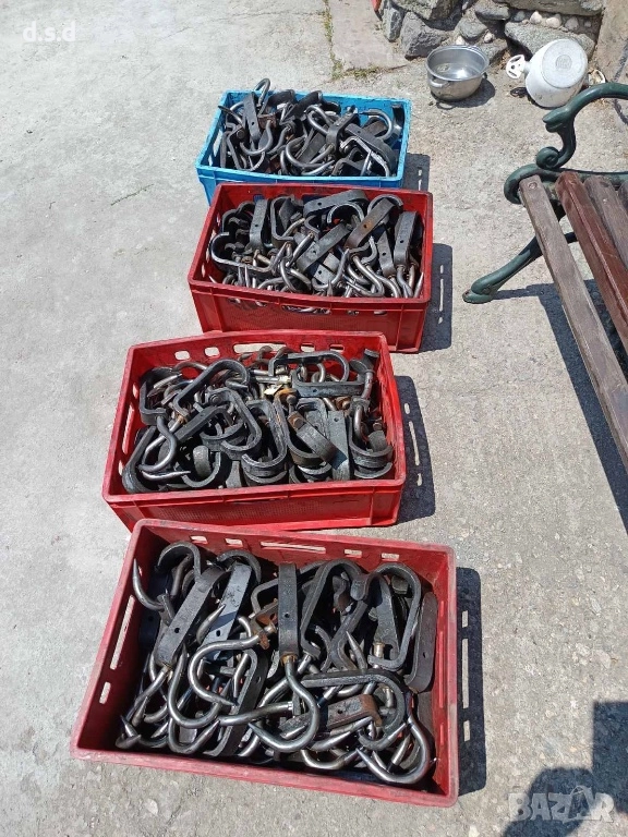 Продавам метални куки за месо 15лв/бр, снимка 1