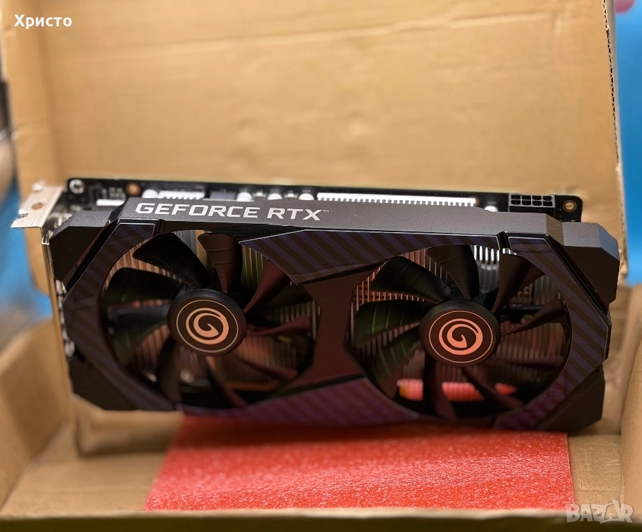 НОВО!!! Геймърска видеокарта NVIDIA GeForce RTX 2060 6GB GDDR6 , снимка 1