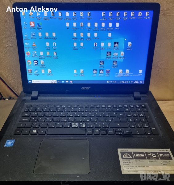 Лаптоп Acer отличен за работа с музика в ресторант, снимка 1