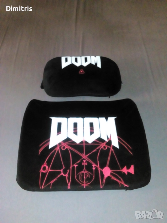 Оригинални възглавници за стол Noblechairs Hero DOOM Edition, снимка 1