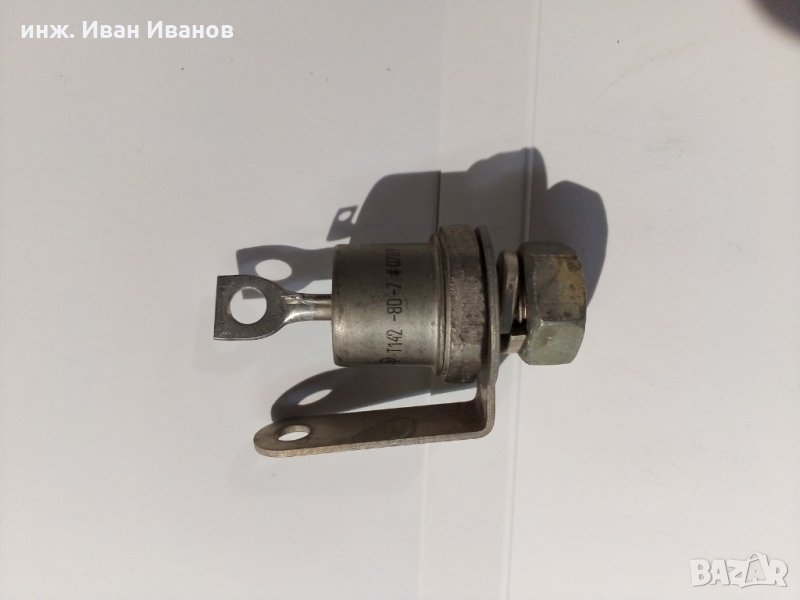 Тиристор T142-80-6 600V, 80A, снимка 1