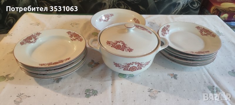 Традиционен български порцеланов сервиз , снимка 1
