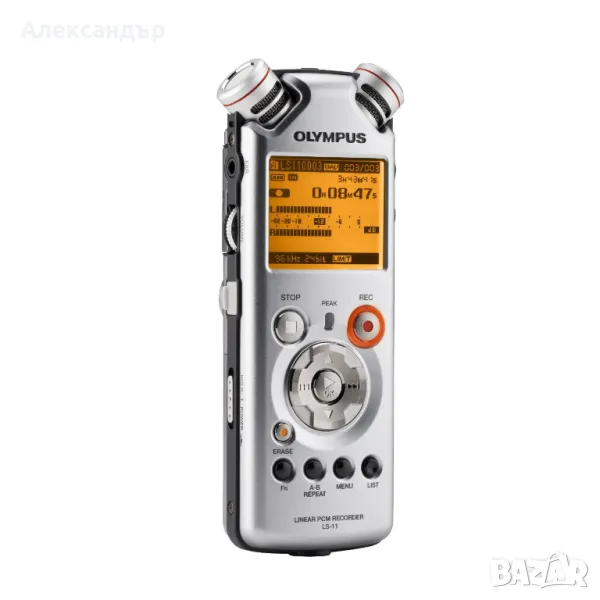 Стерео диктофон Olympus LS-11 8GB вградена памет & SDHC поддръжка, PCM/MP3/WMA запис & плейбек, снимка 1
