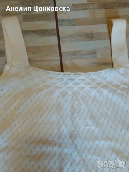 Елегантен потник с широки презрамки, снимка 1