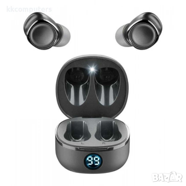 Cellularline AQL Evade 2, TWS, Черни Bluetooth слушалки, снимка 1