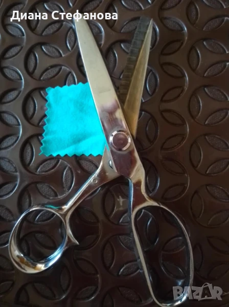 Нова ножица зигзаг от соца, снимка 1