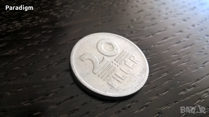 Монета - Унгария - 20 филера | 1959г., снимка 1