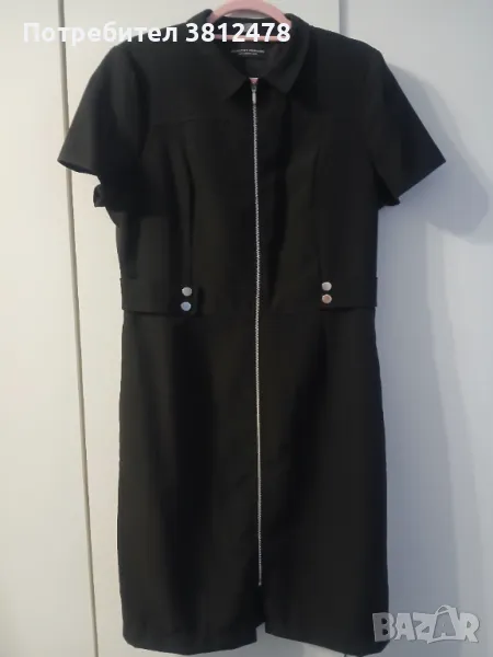 Dorothy Perkins Черна дамска рокля с къс ръкав, снимка 1