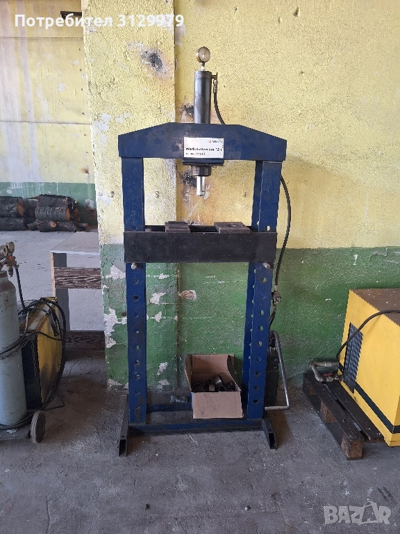 Хидравлична преса Berner, снимка 1